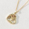 09a7d1a5-0410-470d-9313-8aca8d4198a1.jpg Popular Round Hollow Tree Of Life Pendant Necklace