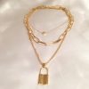 Multilayer Water Wave Chain Necklace