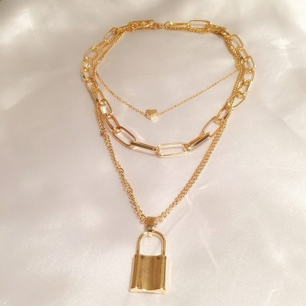 Multilayer Water Wave Chain Necklace