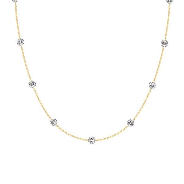 S925 Sterling Silver Necklace For Women XINGX Exquisite Embellishment Design