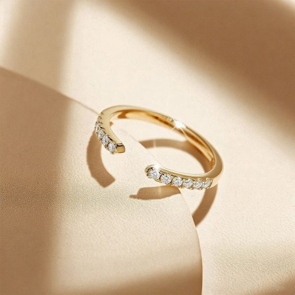 Commuting Twin Style Shining Gang Drill Index Finger Ring