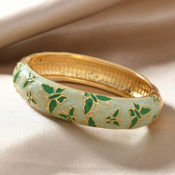 Enamel Butterfly Simple All-match Vintage Bracelet