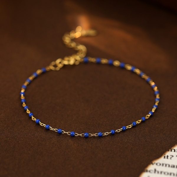 925 Sterling Silver Beanie Bracelet For Women