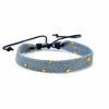 National Style Denim Fabric Bracelet Carrying Strap