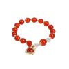 Chinese Style Beads String Bracelet Lucky Dragon Year Lucky Coin Agate Bracelet