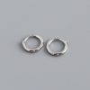 High-quality Circle-shaped S925 Sterling Silver Ear Buckle