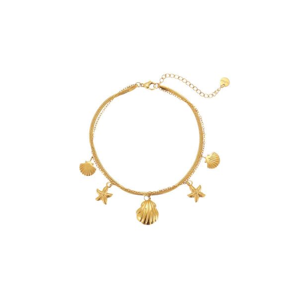 Ocean Style Stainless Steel Women's Anklet