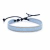 National Style Denim Fabric Bracelet Carrying Strap