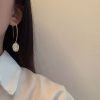 Large Circle Gold-plated Ear Clip