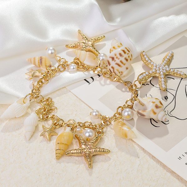 Fashion Personality Summer Seaside Star Shell Necklace