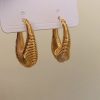 Thread Like Ear Hoops Niche Design Fashion