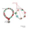 European And American New Christmas Bracelet Pendant