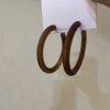 Niche Temperament Retro Large Circle Stud Earrings New