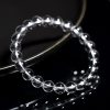 Natural Donghai Old Materials White Water Round Beads Crystal Bracelet