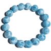 Natural Crystal Sea-pattern Stone Bracelet
