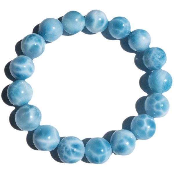 Natural Crystal Sea-pattern Stone Bracelet