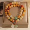 Natural Jinsi Jade Multi-layer Bracelet Women
