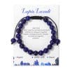 Men's Natural Stone Woven Bracelet