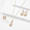 Lady Temperament Shining Zircon Necklace