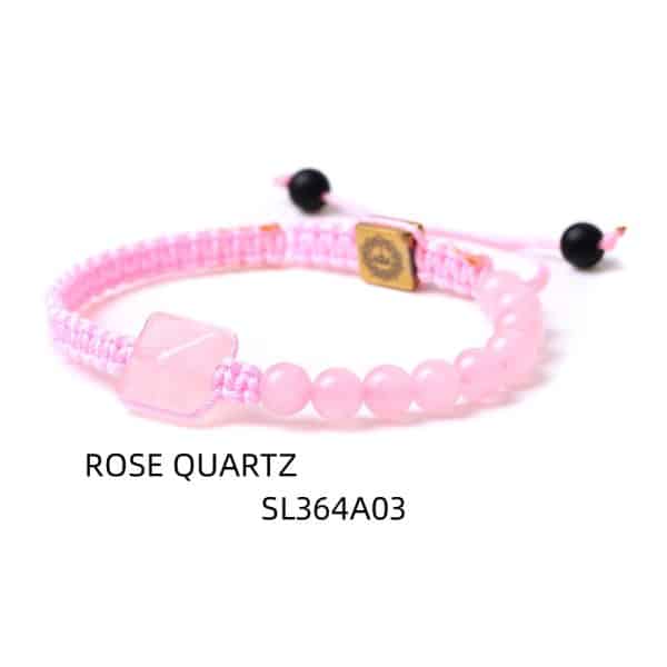 Colorful Natural Stone Woven Bracelet