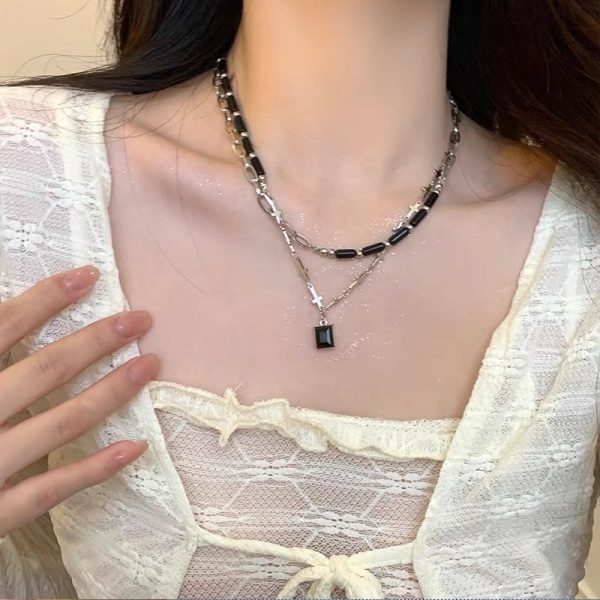 Summer High-end Design Niche Pendant Collarbone Chain