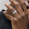 Pure Silver Multi Five Pointed Star Ring For Men And Women