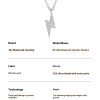 Personality Style Lightning Necklace High Sense