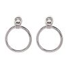 Fashion Simple Women's Exaggerated Large Circle Earrings