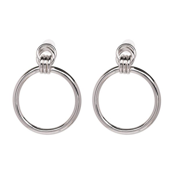Fashion Simple Women's Exaggerated Large Circle Earrings