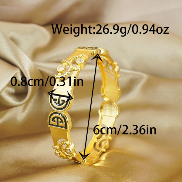 Cuban Women's Fashion Bracelet Cubic Zirconia