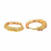 Golden Silver Circle Ear Clip