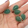 Handmade Natural Stone With DIY Accessories Jewelry