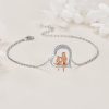 European And American Mother's Day Bracelet Heart-to-heart Protection Family Ornament