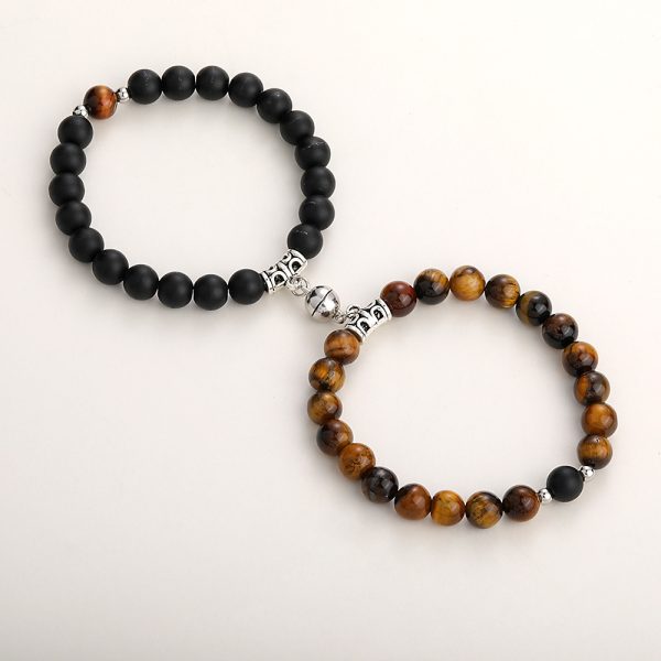 Alloy Natural Stone Lovers A Pair Of Magnets Attract Girlfriends Jewelry