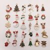 30 Christmas oil drop pendants