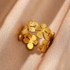 Female Personality Curved Niche Normcore Bag Geometric Ring