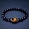 Tiger eye stone bead bracelet