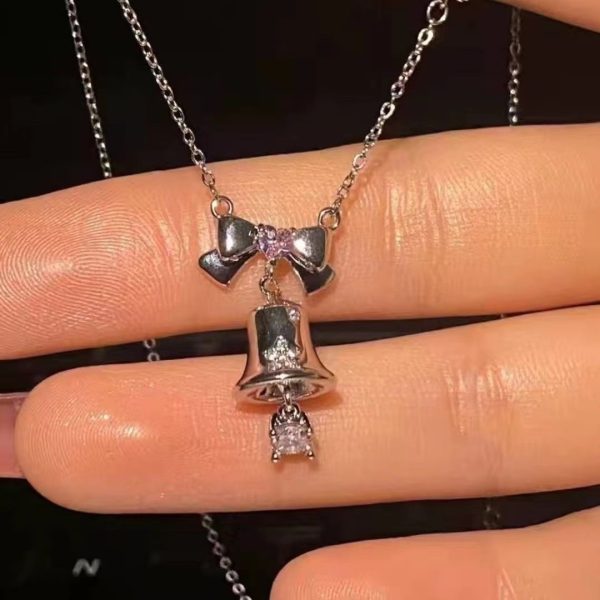 Jingling Bell Necklace Female Ins Niche Temperament High Sense