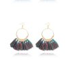 Big Round Drop Dangle Earrings