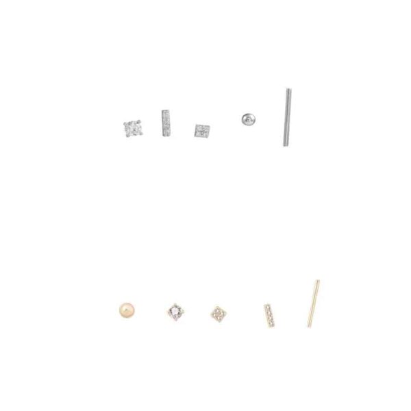 Silver Stud Set