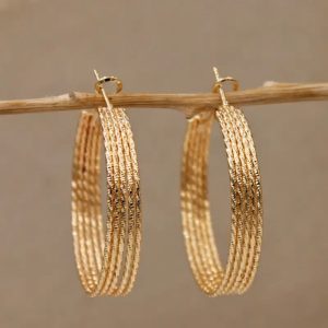 Circle Fashion Personality And Creativity Women's Earrings