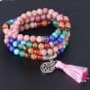 Yoga bracelet natural stone bracelet