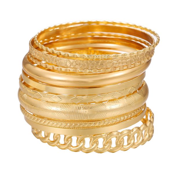Retro Fashion Twisted Winding Alloy Animal Bracelet Armband