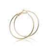 Big Circle Metal Exaggerated Circle Earrings Circle Geometry Earrings