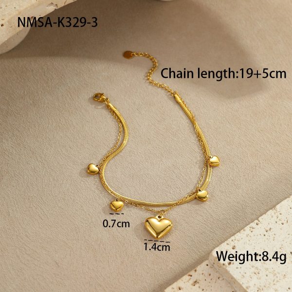 Ocean Style Stainless Steel Women's Anklet