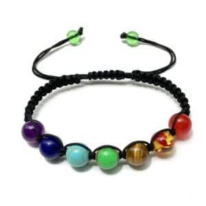 Seven-color rainbow stone