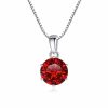 European And American Turtle Claw Super Bright Zircon-inlaid Pendant Classic Necklace