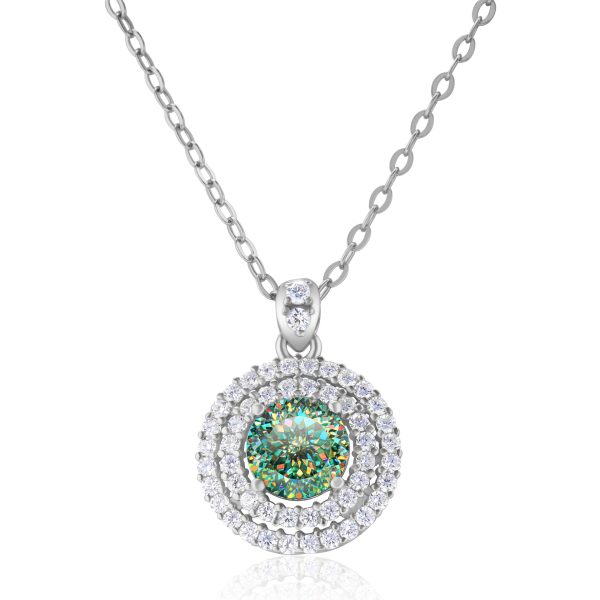 Golden Yellow Necklace Women's Sterling Silver