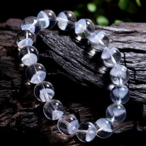 Women's Natural White Ghost Pyramid Bracelet