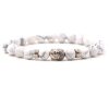 Fashion Personality Tigereye Buddha Head Stretch Bracelet